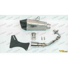 Pô PR2 HEX Titanium Shorty Full System Vespa Sprint (Chính hãng)